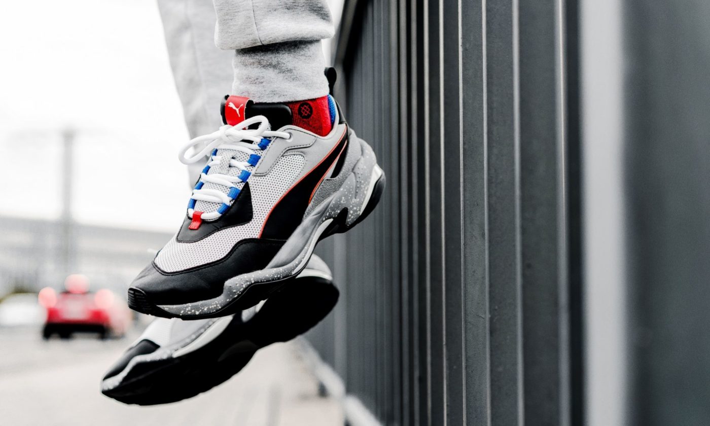 Puma Thunder Electric Gray Violet